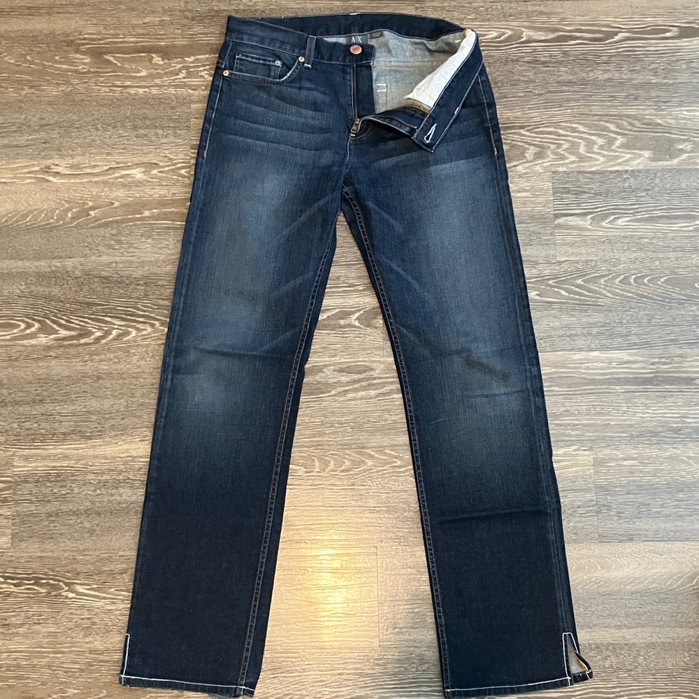 A/X Armani Exchange Men's Indigo Straight Jeans